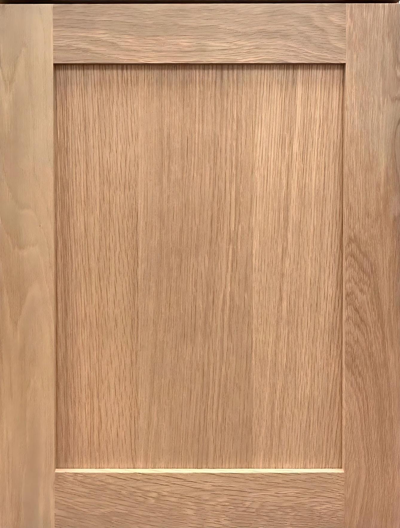 White Oak kitchen cabinet door